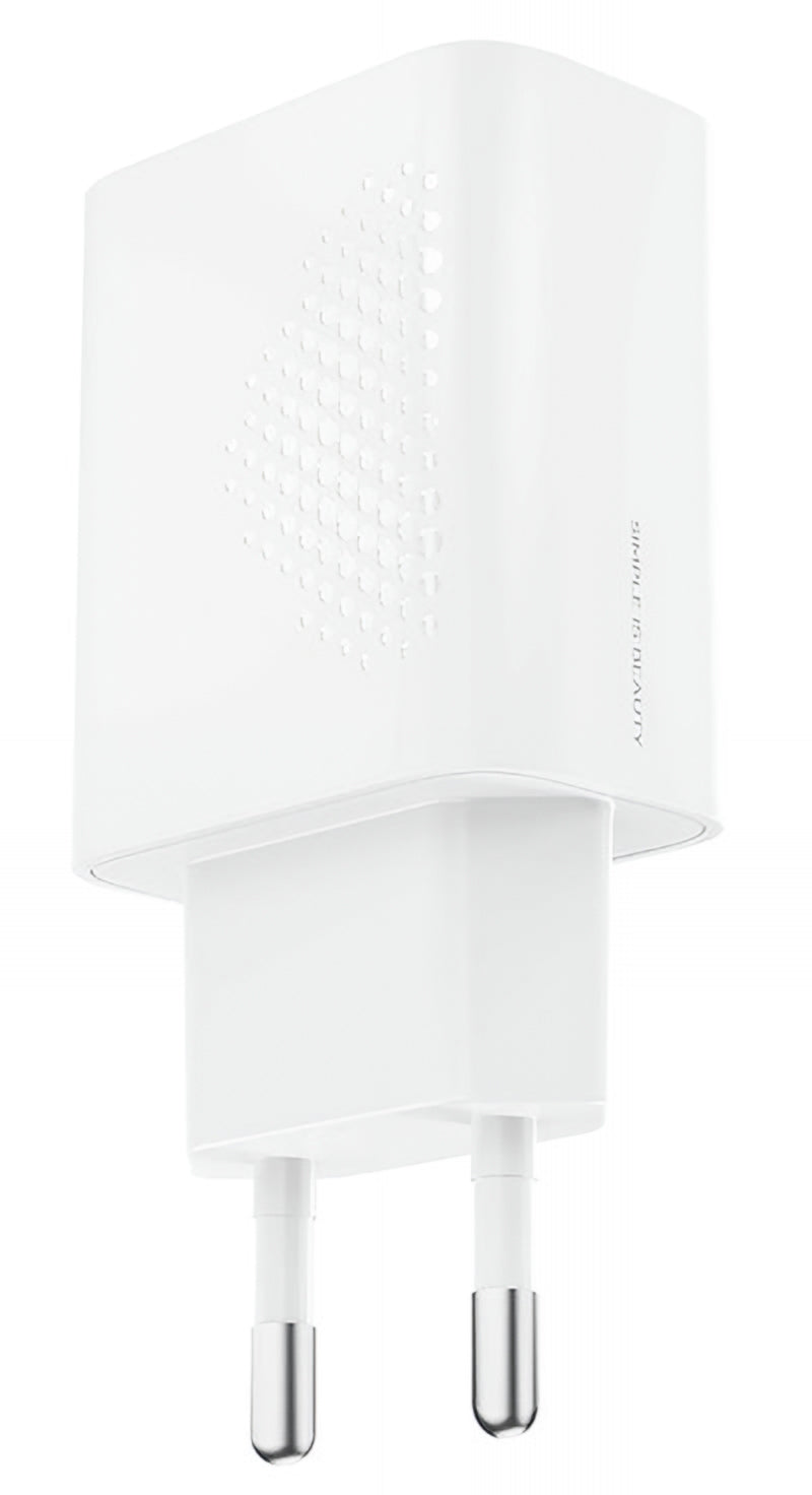 Carregador de Rede USB-C XO Design L160, 20W, 3A, 1 x USB-C, Branco