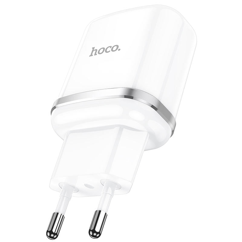 Carregador de rede HOCO N3, 18W, 3A, 1 x USB-A, branco