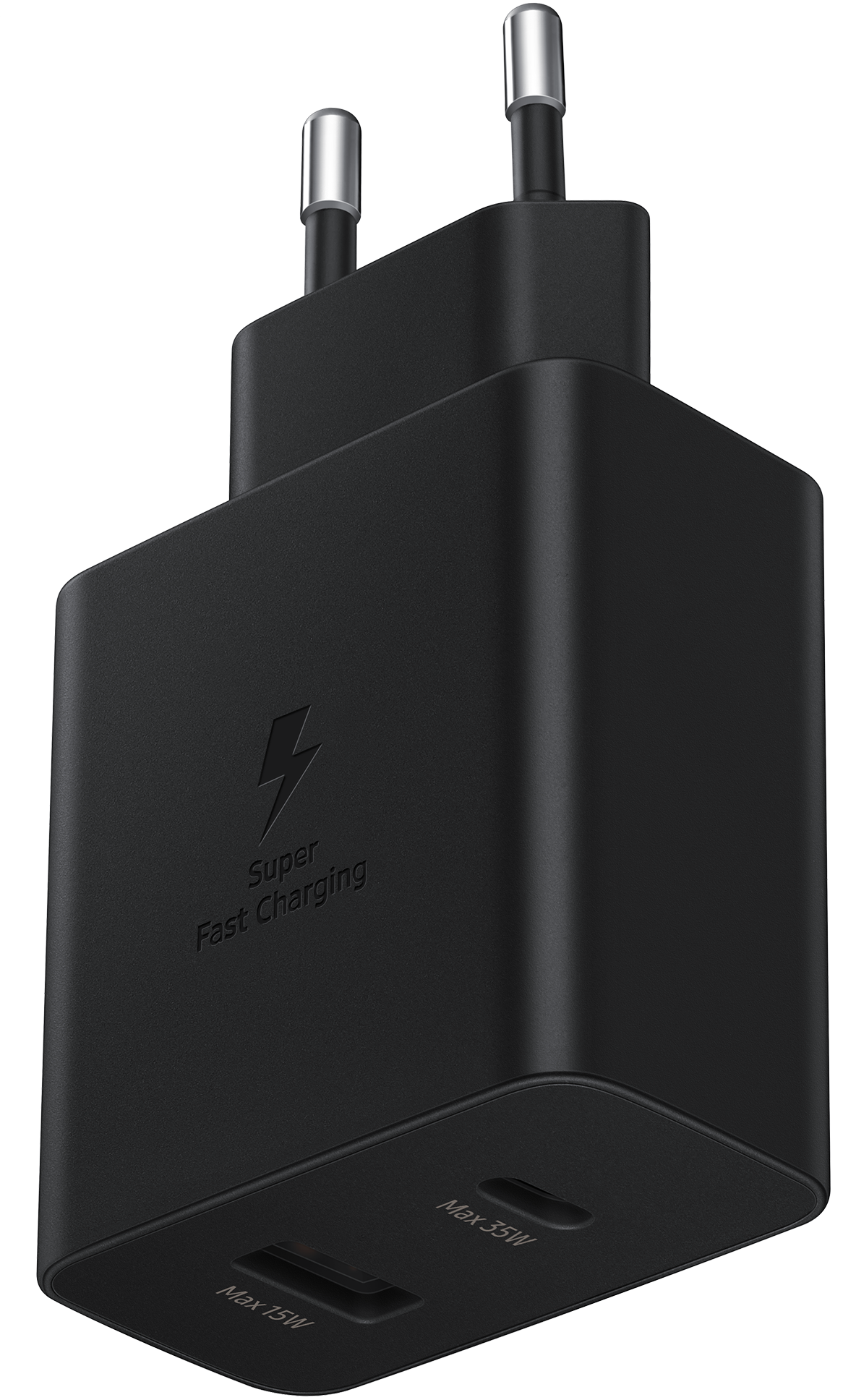 Carregador de rede Samsung, 35W, 3A, 1 x USB-A - 1 x USB-C, preto EP-TA220NBEGEU