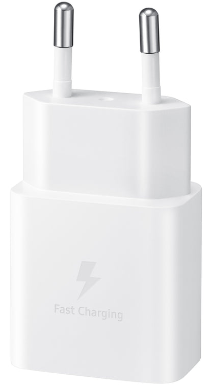 Carregador de rede Samsung, 15 W, 2 A, 1 x USB-C, branco EP-T1510NWEGEU