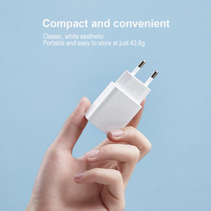 Carregador de rede Xiaomi, 20 W, 3 A, 1 x USB-C, branco BHR4927GL