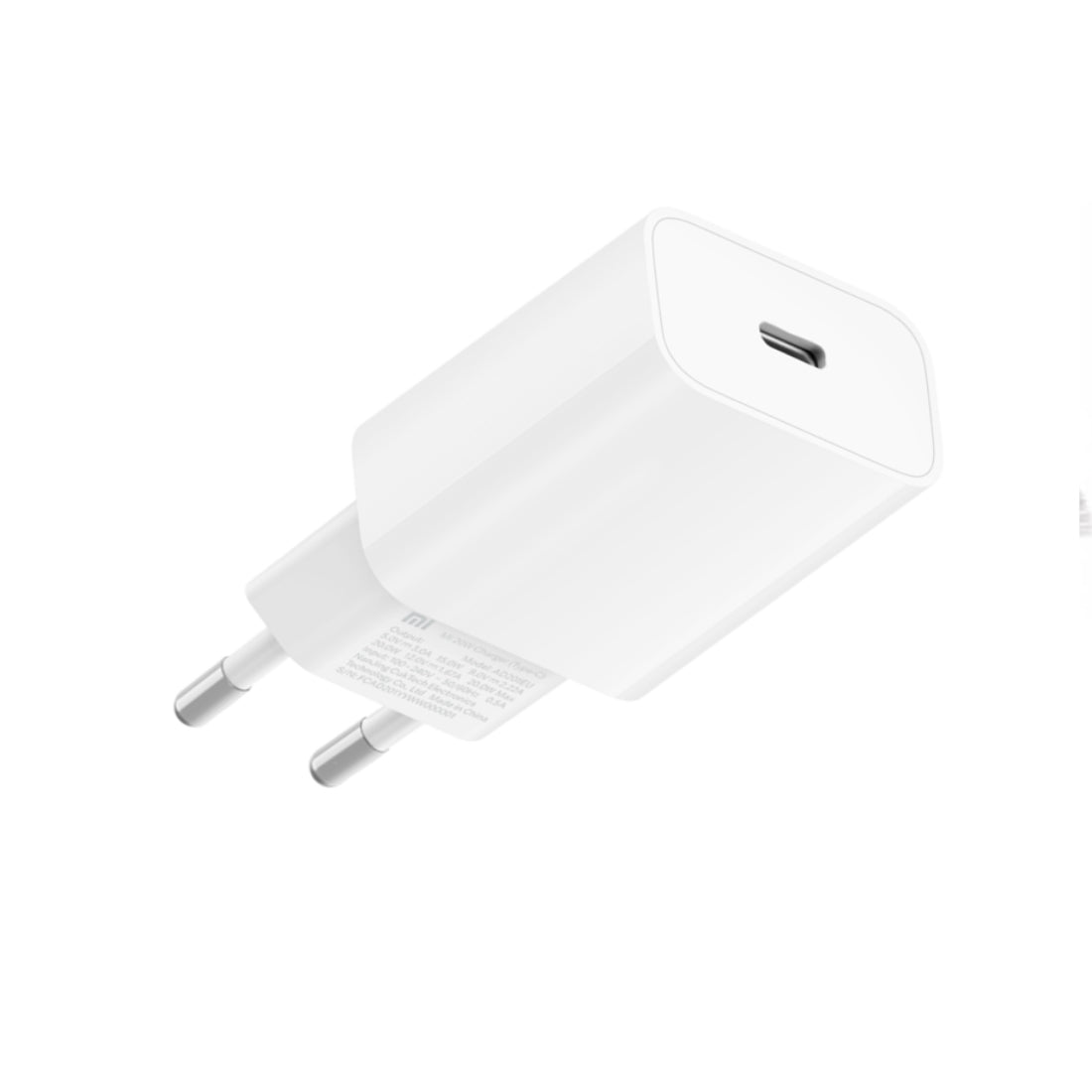 Carregador de rede Xiaomi, 20 W, 3 A, 1 x USB-C, branco BHR4927GL