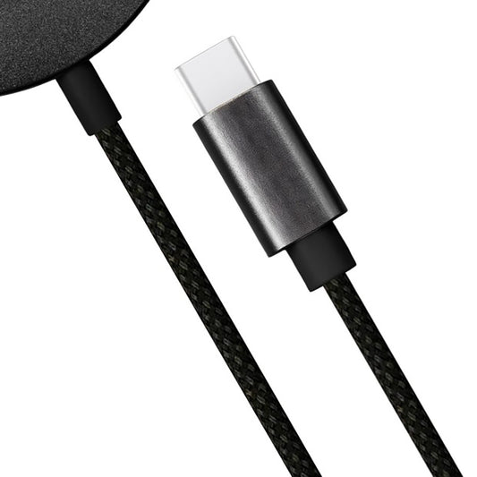 Carregador de Rede Sem Fios 3MK Align, 25W, Preto