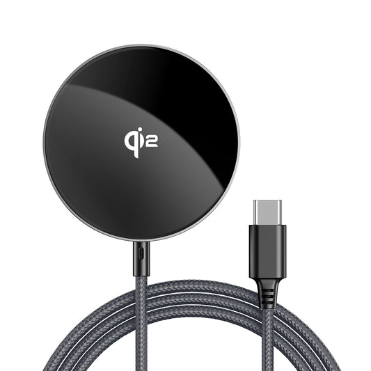 Carregador de Rede Sem Fio Acefast E24, 15W, 1.67A, Cinzento