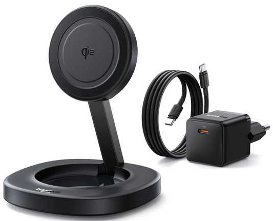 Carregador de Rede Sem Fios Baseus EnerFill FF11, 15W, 1.67A, Preto P10282103123-00