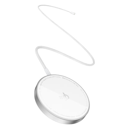 Carregador de Rede Sem Fios Baseus Simple Mini4 Air, 15W, 1.67A, Prateado P10278200S11-00