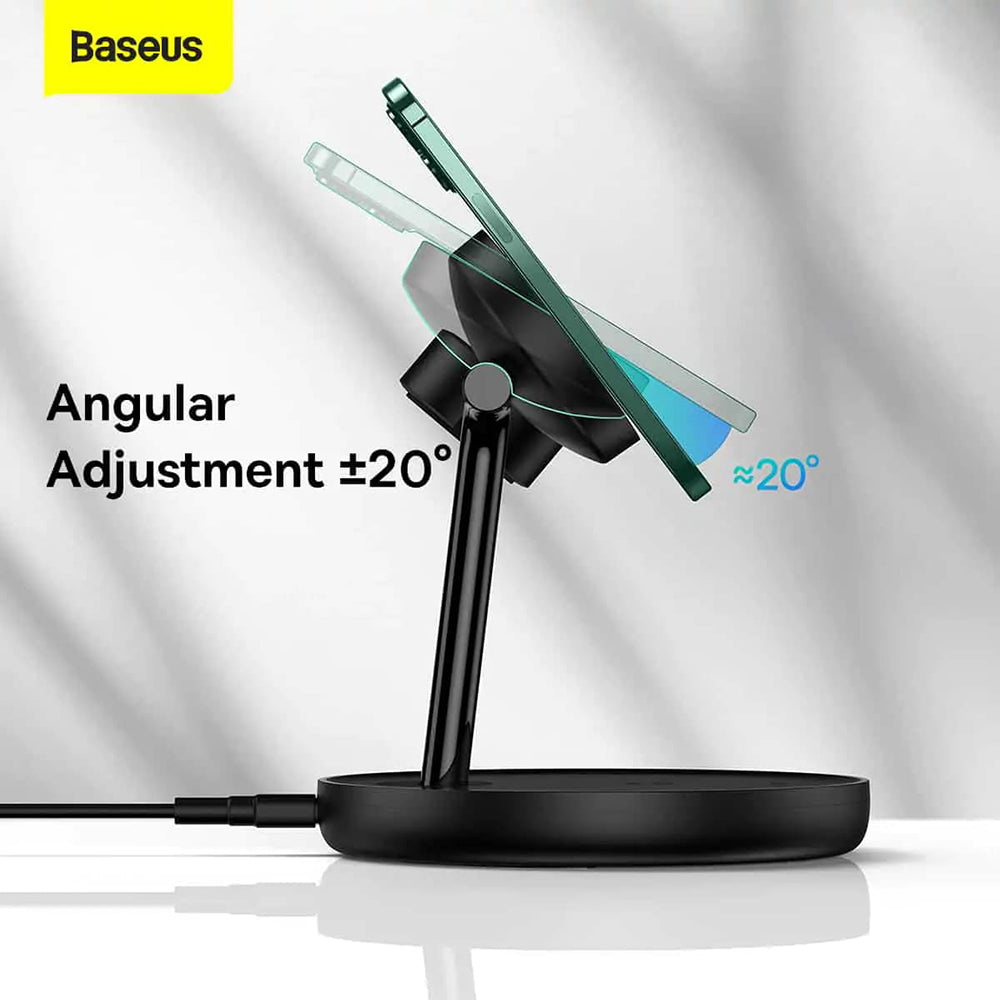 Baseus Swan 3in1 Wireless Network Charger, 20W, 1.67A, P10221302113-Z1