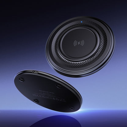 Carregador de Rede Sem Fios Borofone BQ40 Crown, 15W, 1.67A, Preto