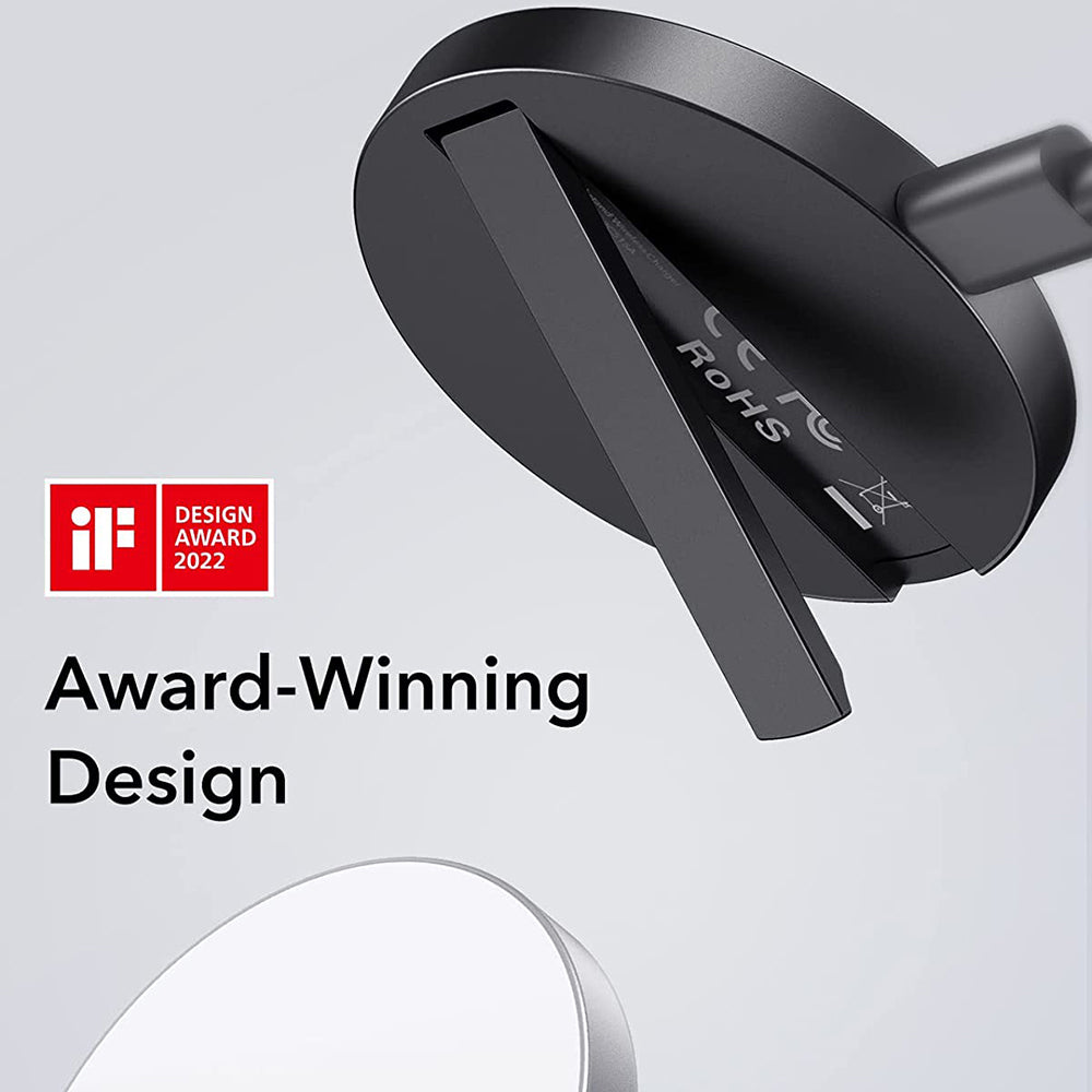 Carregador de Rede Sem Fios ESR HaloLock, 15W, 1.67A, Branco