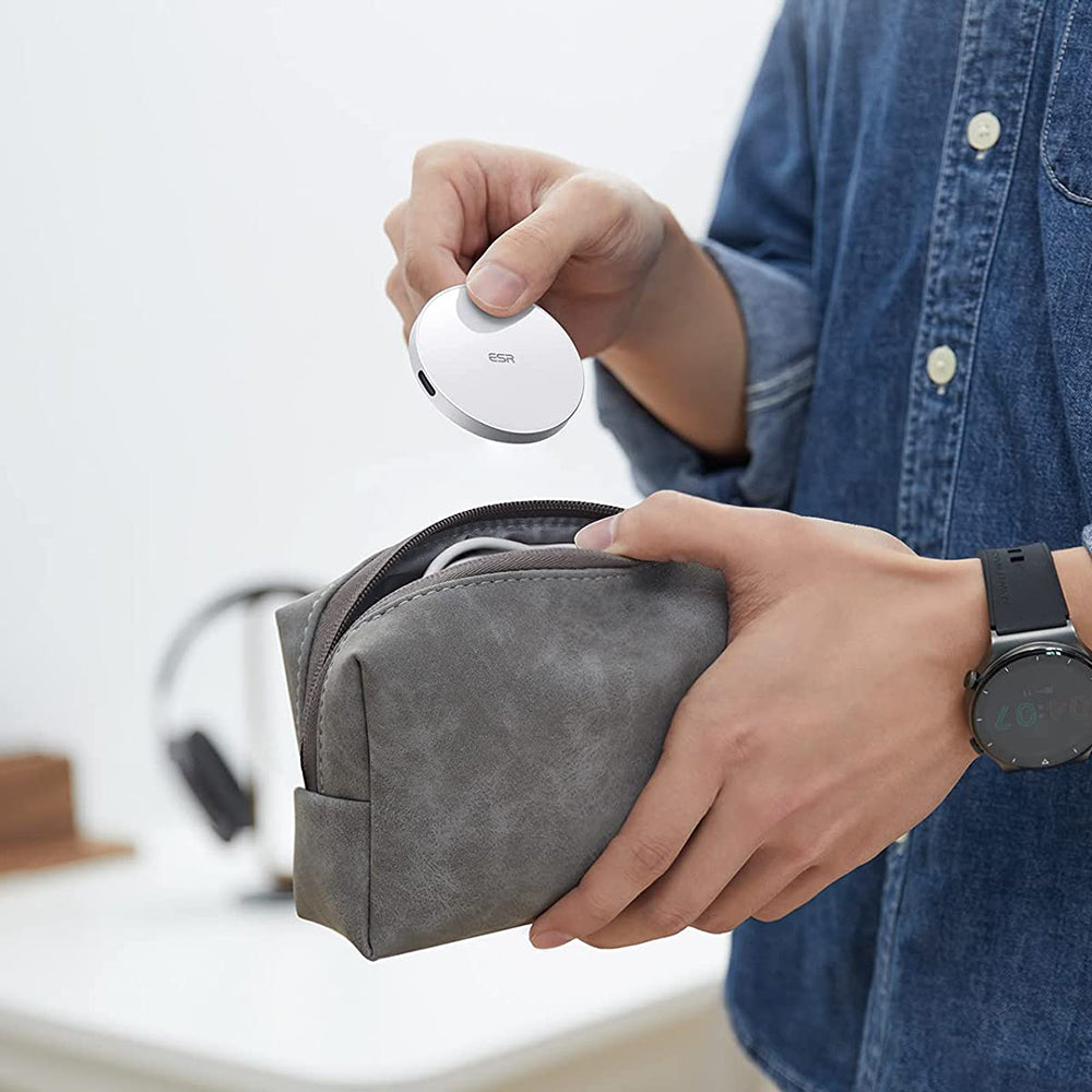 Carregador de Rede Sem Fios ESR HaloLock, 15W, 1.67A, Branco