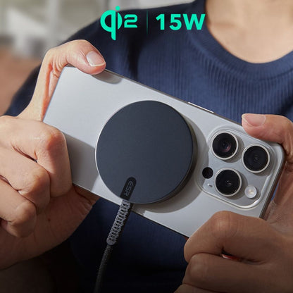 Carregador de Rede Sem Fios ESR HaloLock, 15W, 1.67A, Preto