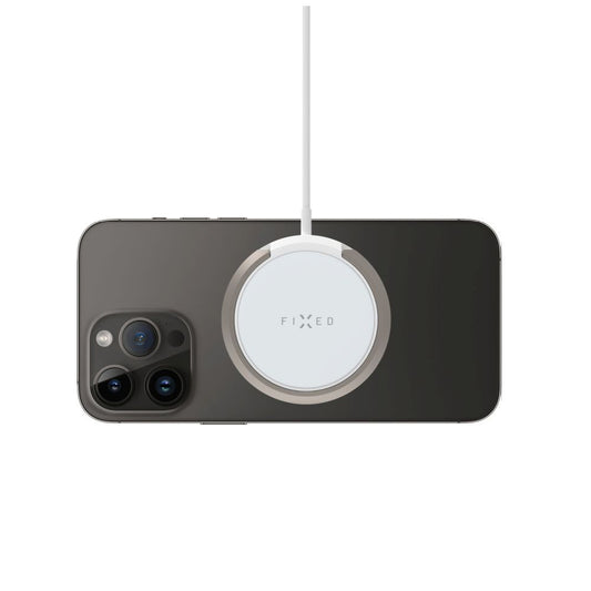 Carregador de Rede Sem Fios Fixed Ring, 15W, 1.67A, Branco