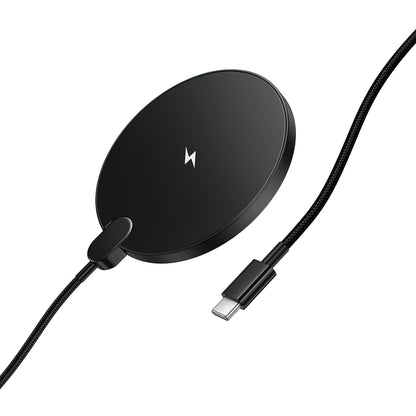 Carregador de Rede Sem Fios HOCO CW62, 15W, 1.67A, Preto