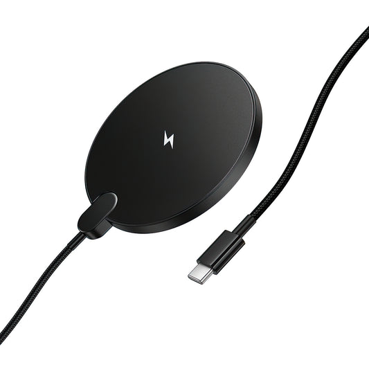 Carregador de Rede Sem Fios HOCO CW62, 15W, 1.67A, Preto