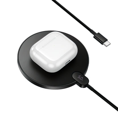 Carregador de Rede Sem Fios HOCO CW62, 15W, 1.67A, Preto