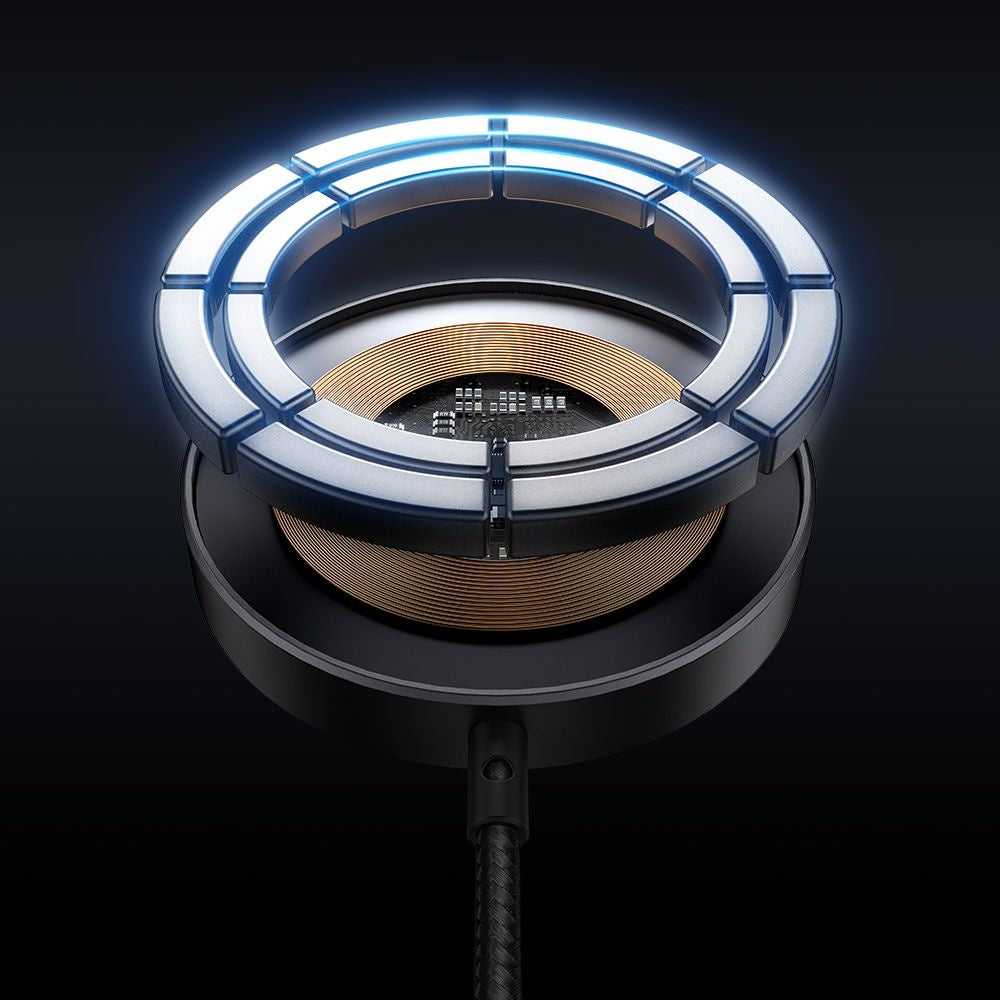 Carregador de Rede Sem Fio McDodo CH-5500, 15W, 1.67A, Cinzento