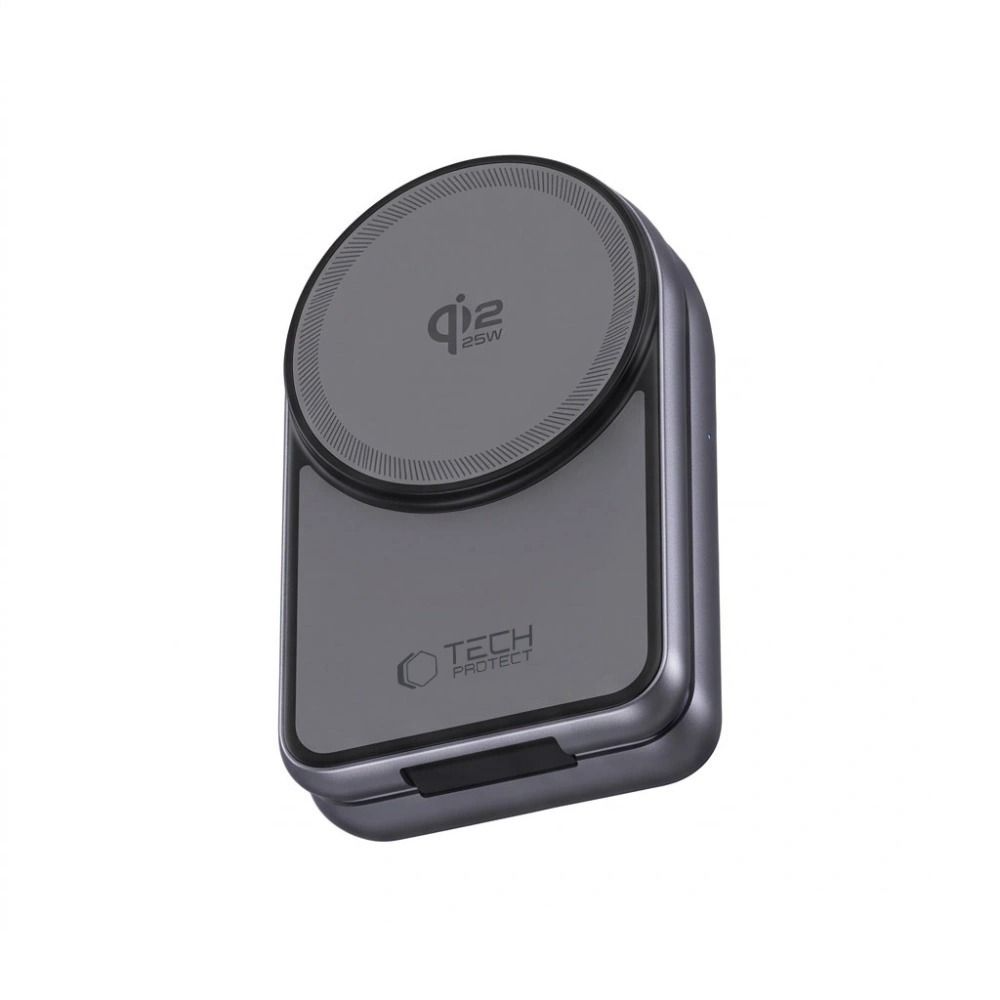 Carregador de Rede Wireless Tech-Protect A53 3em1, 25W, Cinzento