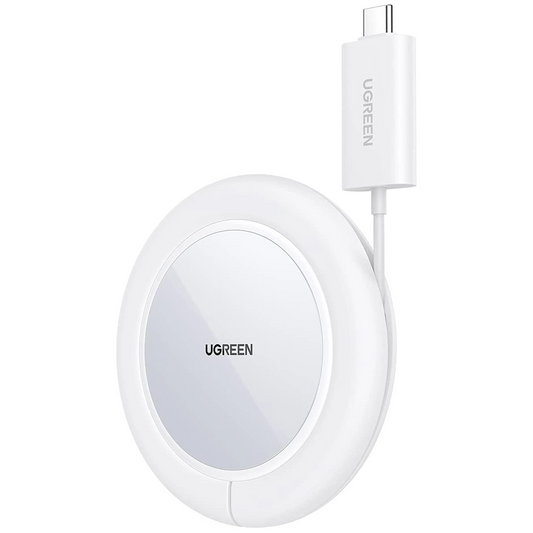 Carregador de Rede Wireless UGREEN CD245 (40123), 15W, 1.67A, Branco
