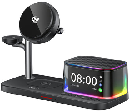 Carregador de Rede Sem Fios XO Design CX045 3em1, 25W, Preto