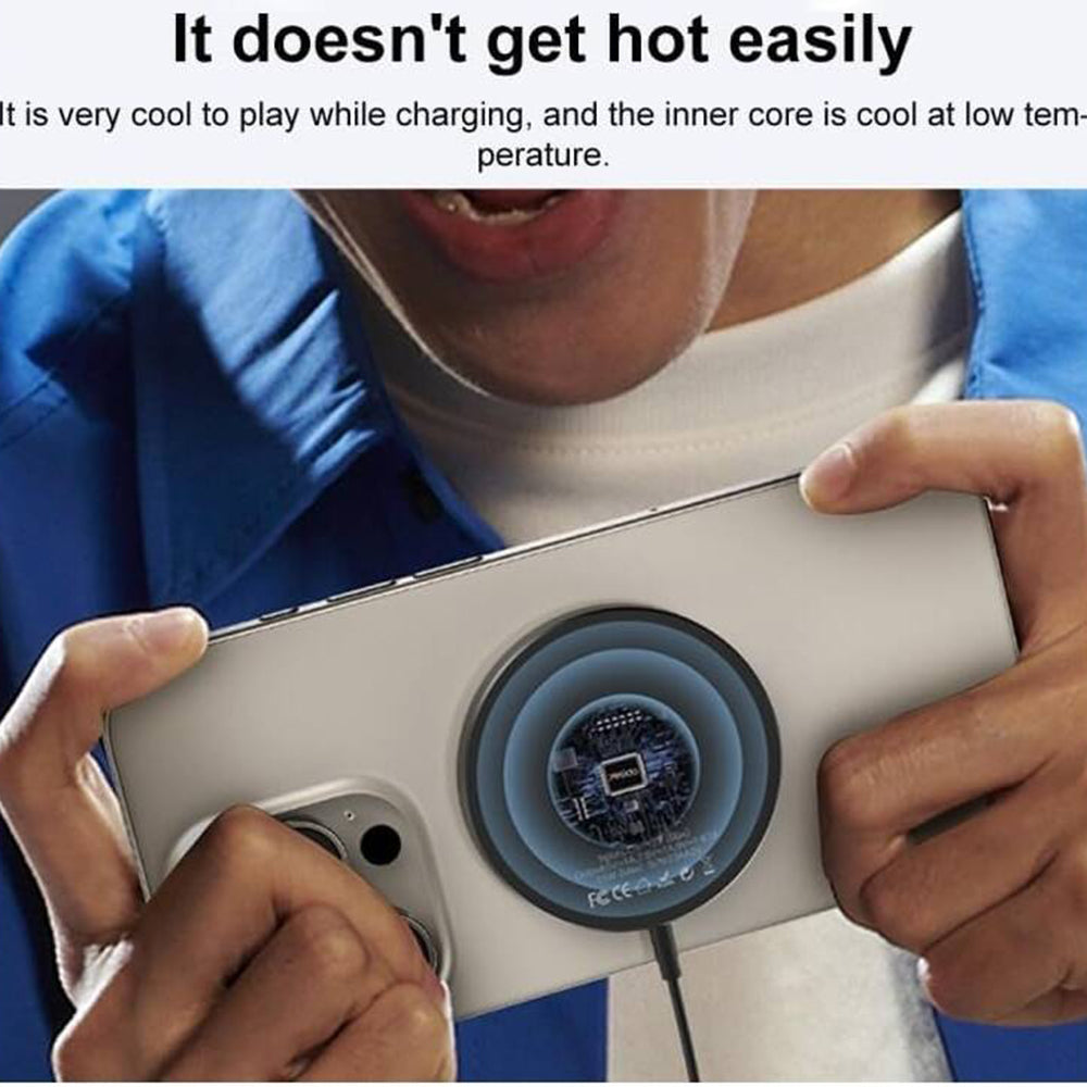 Yesido DS21 Wireless Network Charger, 15W, 1.67A, Black