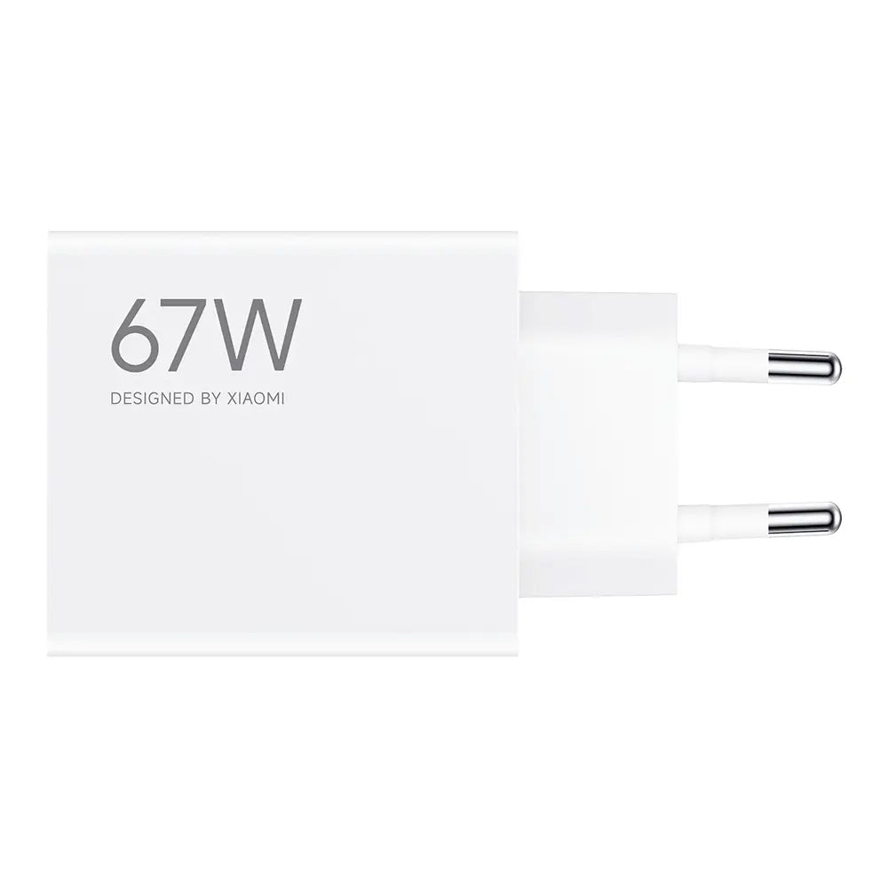 Carregador de Rede Xiaomi, 67W, 6.2A, 1 x USB-A, Branco BHR07SKEU
