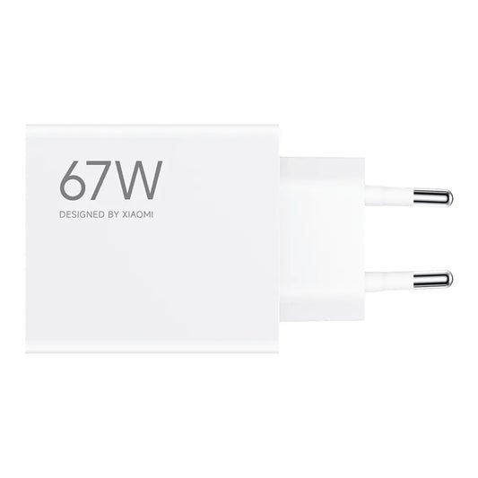 Carregador de Rede Xiaomi, 67W, 6.2A, 1 x USB-A, Branco BHR07SKEU