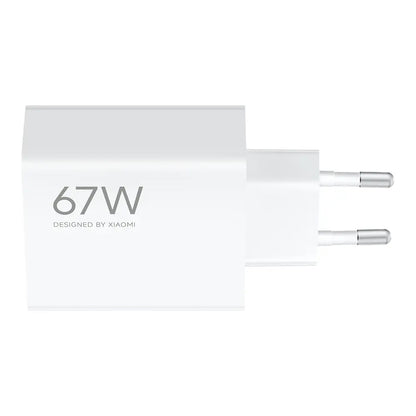 Carregador de Rede Xiaomi, 67W, 6.2A, 1 x USB-A, Branco BHR07SKEU