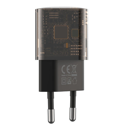 Carregador de Rede XO Design CE05, 30W, 3A, 1 x USB-A - 1 x USB-C, Castanho