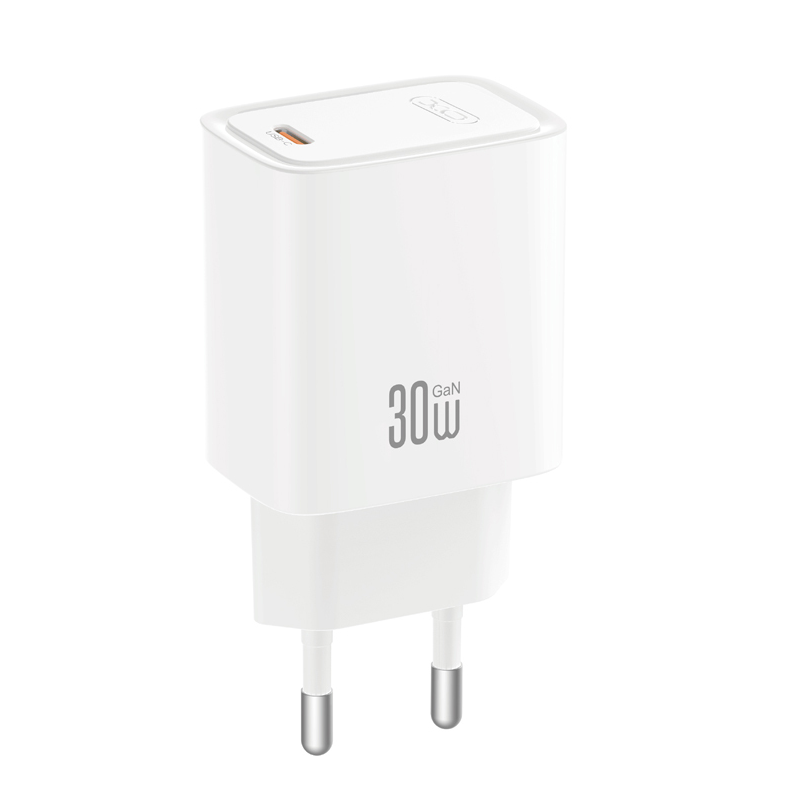Carregador de rede XO Design CE53, 30 W, 3 A, 1 x USB-C, Branco