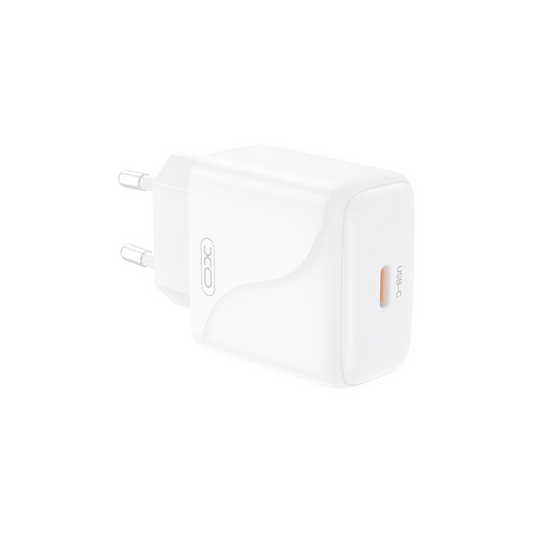 Carregador de Rede XO Design L141, 20W, 3A, 1 x USB-C, Branco