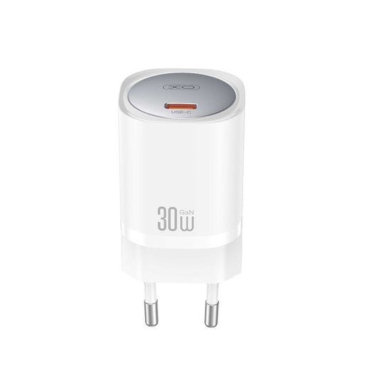 Carregador de rede XO Design CE20, 30W, 3A, 1 x USB-C, branco 