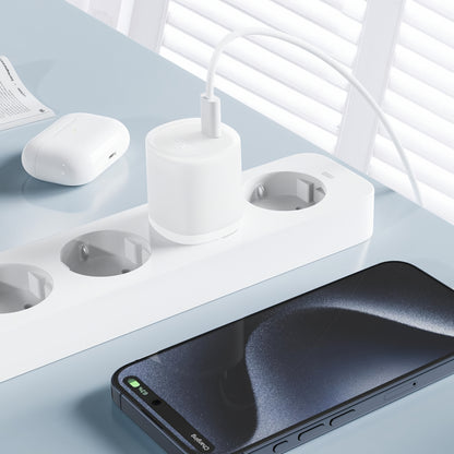 Carregador de Rede XO Design L150, 30W, 3A, 1 x USB-C, Branco