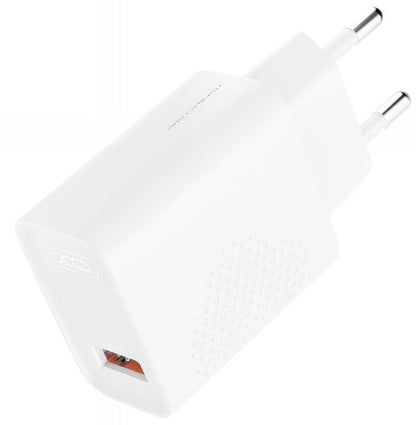 Carregador de Rede XO Design L159, 18W, 3A, 1 x USB-A, Branco