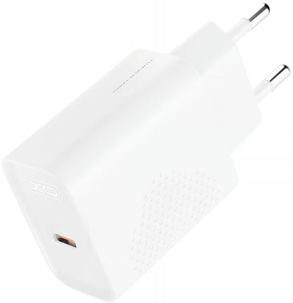Carregador de Rede XO Design L162, 30W, 3A, 1 x USB-C, Branco