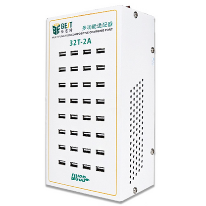 Carregador Estação Best 32T-2A, 2A, 32 x USB-A, Branco