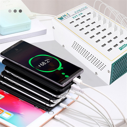 Carregador Estação Best 32T-2A, 2A, 32 x USB-A, Branco