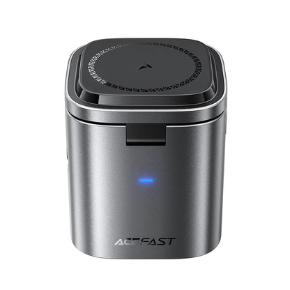 Carregador Estação com Cabo USB-C Acefast Z9 QI 6in1, 80W, 1 x USB-C - 1 x USB-A, Preto