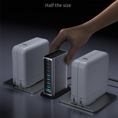 Carregador Estação OEM, 520W, 5A, 4 x USB-A - 4 x USB-C, Cinzento