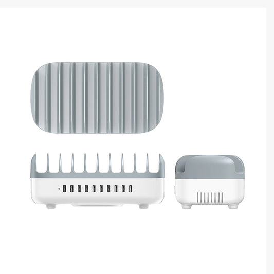 Carregador Estação Orico DUK-10P-V1, 120W, 2.4A, 10 x USB-A, Branco