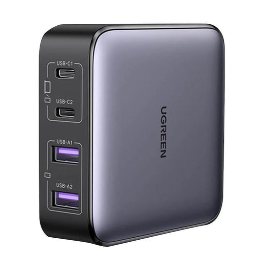 Carregador Estação UGREEN CD327 Nexode, 65W, 3.25A, 2 x USB-A - 2 x USB-C, Preto