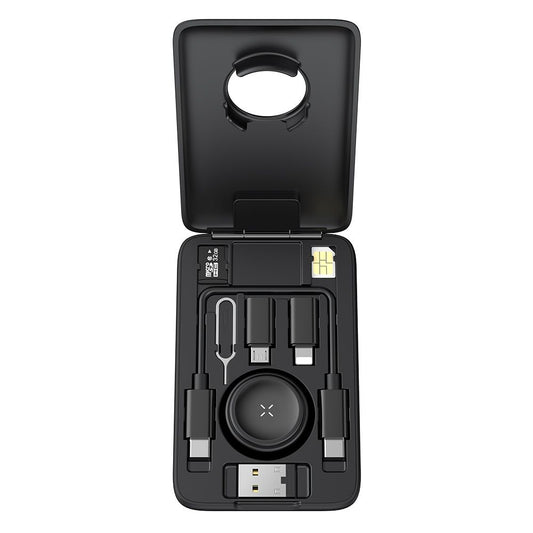 Carregador Wireless McDodo CH-2440 8 em 1 para Apple Watch Series, Preto