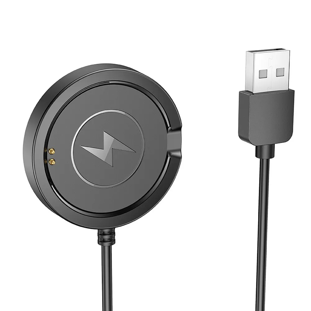 Cabo de Carregamento para Smartwatch HOCO Y22, USB-A, Preto
