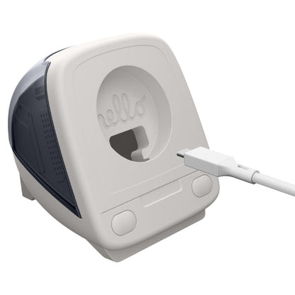 Spigen C1 Classic Stand for Apple Watch Series Wireless Charger, Grey AMP09340