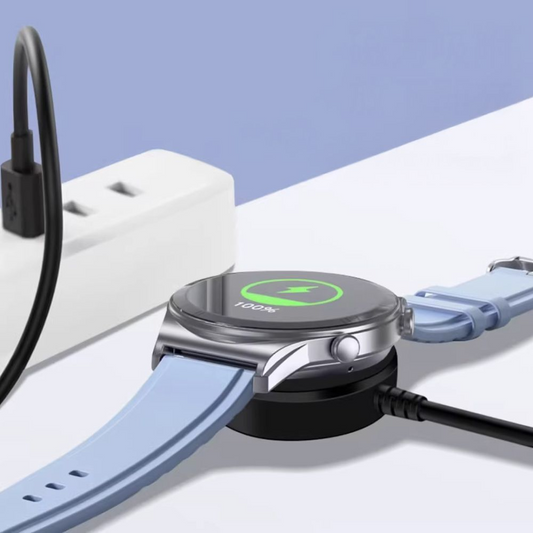 Carregador Wireless Tech-Protect MC03 Ultraboost para Samsung Galaxy Watch Series, USB-C, Preto