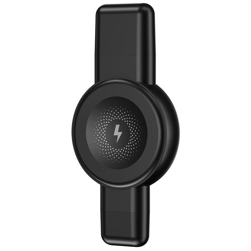 Carregador Wireless XO Design CX026 para Apple Watch Series, USB-A / USB-C, Preto