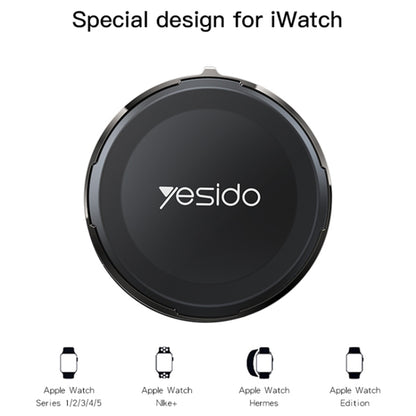Carregador Wireless Yesido DS18 para Apple Watch Series, Preto
