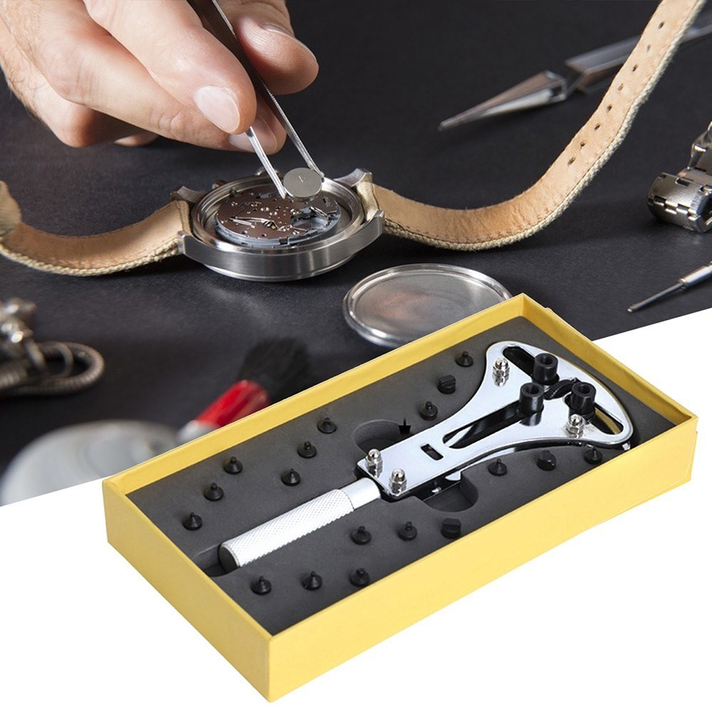 Instrumento Auxiliar OEM para Tampas de Relógios, Prateado