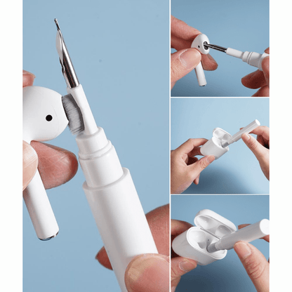 Ferramenta de limpeza OEM para Apple Airpods / Samsung Galaxy Buds / Huawei Freebuds, Branco 