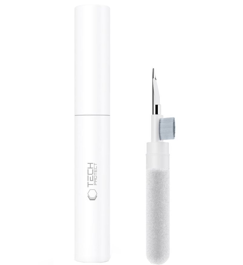 Instrumento de Limpeza Tech-Protect CS02, 3 em 1, Branco