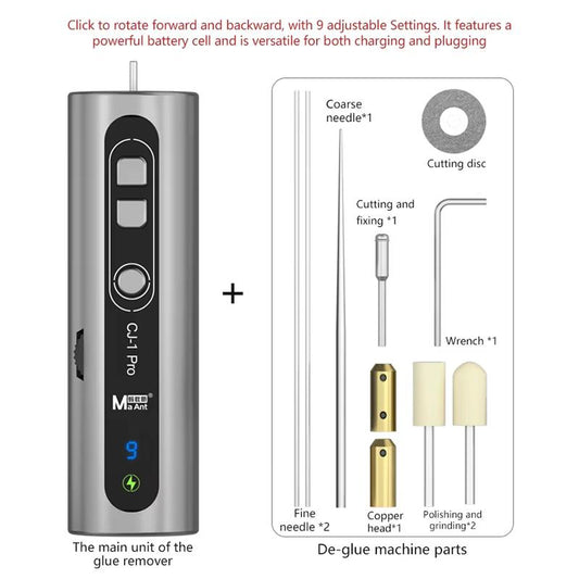 Instrumento de Remoção de Adesivo MaAnt CJ-1Pro